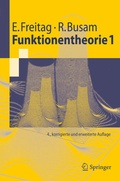 Cover: Funktionentheorie 1 - Springer