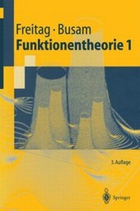 Enlarge image Cover: Funktionentheorie - Springer