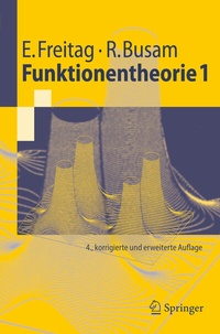 Enlarge image Cover: Funktionentheorie 1 - Springer