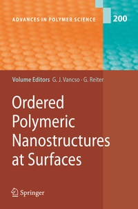 Enlarge image Cover: Ordered Polymeric Nanostructures at Surfaces - Springer