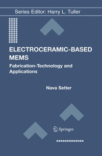 Enlarge image Cover: Electroceramic-Based MEMS - Springer
