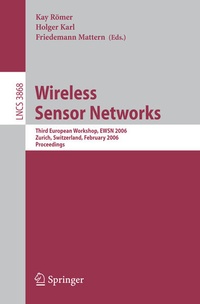Enlarge image Cover: Wireless Sensor Networks - Springer