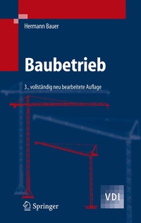 Abbildung von: Baubetrieb 2 - Springer