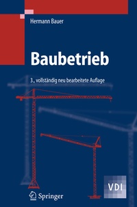 Abbildung von: Baubetrieb - Springer