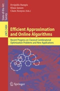 Cover: Efficient Approximation and Online Algorithms - Springer