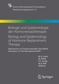 Cover: Biologie und Epidemiologie der Hormonersatztherapie - Biology and Epidemiology of Hormone Replacement Therapy - Springer