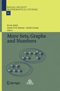 Cover: More Sets, Graphs and Numbers - Springer