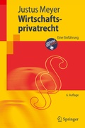 Cover: Wirtschaftsprivatrecht - Springer