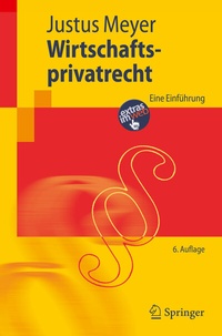 Abbildung von: Wirtschaftsprivatrecht - Springer