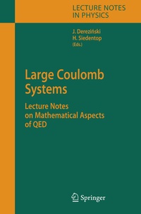 Enlarge image Cover: Large Coulomb Systems - Springer