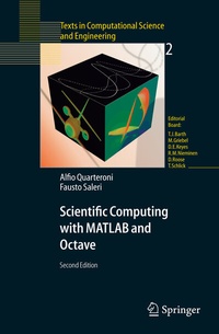 Enlarge image Cover: Scientific Computing with MATLAB and Octave - Springer