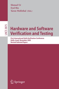 Enlarge image Cover: Hardware and Software, Verification and Testing - Springer