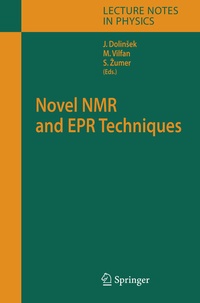 Abbildung von: Novel NMR and EPR Techniques - Springer