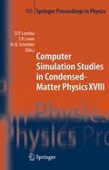 Cover: Computer Simulation Studies in Condensed-Matter Physics XVIII - Springer