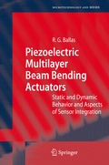 Cover: Piezoelectric Multilayer Beam Bending Actuators - Springer