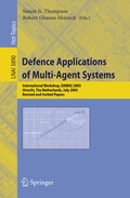 Cover: Defence Applications of Multi-Agent Systems - Springer