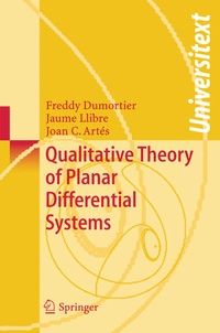 Enlarge image Cover: Qualitative Theory of Planar Differential Systems - Springer