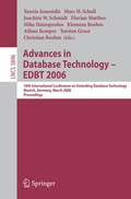 Cover: Advances in Database Technology - EDBT 2006 - Springer