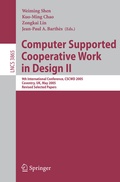 Cover: Computer Supported Cooperative Work in Design II - Springer