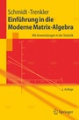 Cover: Einführung in die Moderne Matrix-Algebra - Springer