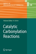 Cover: Catalytic Carbonylation Reactions - Springer