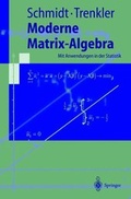 Cover: Moderne Matrix-Algebra - Springer