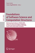 Cover: Foundations of Software Science and Computational Structures - Springer