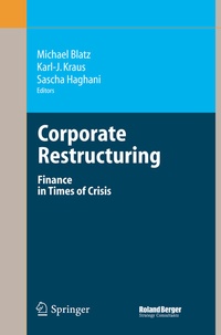 Bild vergrößern Bild: Corporate Restructuring - Springer