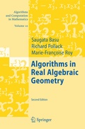 Cover: Algorithms in Real Algebraic Geometry - Springer