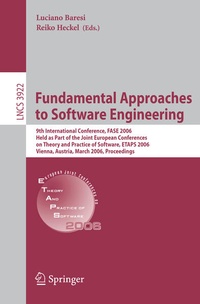 Enlarge image Cover: Fundamental Approaches to Software Engineering - Springer