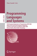 Cover: Programming Languages and Systems - Springer