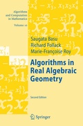 Cover: Algorithms in Real Algebraic Geometry - Springer