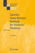 Cover: Galerkin Finite Element Methods for Parabolic Problems - Springer