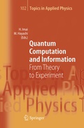Cover: Quantum Computation and Information - Springer
