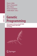 Cover: Genetic Programming - Springer