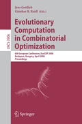 Cover: Evolutionary Computation in Combinatorial Optimization - Springer