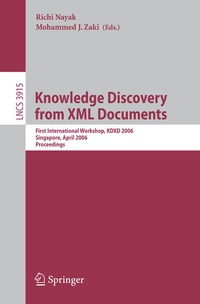 Enlarge image Cover: Knowledge Discovery from XML Documents - Springer