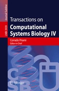 Cover: Transactions on Computational Systems Biology IV - Springer