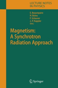 Abbildung von: Magnetism: A Synchrotron Radiation Approach - Springer