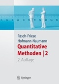 Cover: Quantitative Methoden 2. Einf&uuml;hrung in die Statistik f&uuml;r Psychologen und Sozialwissenschaftler - Springer
