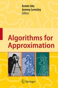 Cover: Algorithms for Approximation - Springer