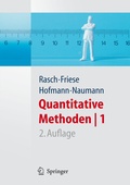 Cover: Quantitative Methoden 1.Einf&uuml;hrung in die Statistik f&uuml;r Psychologen und Sozialwissenschaftler - Springer