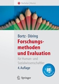 Cover: Forschungsmethoden und Evaluation f&uuml;r Human- und Sozialwissenschaftler - Springer