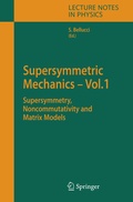 Cover: Supersymmetric Mechanics - Vol. 1 - Springer