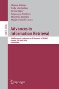 Cover: Advances in Information Retrieval - Springer