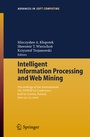 Cover: Intelligent Information Processing and Web Mining - Springer