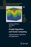 Cover: Parallel Algorithms and Cluster Computing - Springer