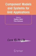 Cover: Component Models and Systems for Grid Applications - Springer