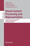 Cover: Visual Content Processing and Representation - Springer