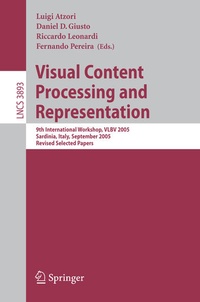Enlarge image Cover: Visual Content Processing and Representation - Springer